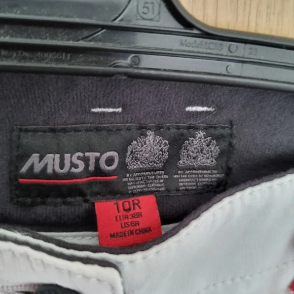 Musto evolution grey waterproof trousers sz uk 10BNWT - Picture 7 of 11